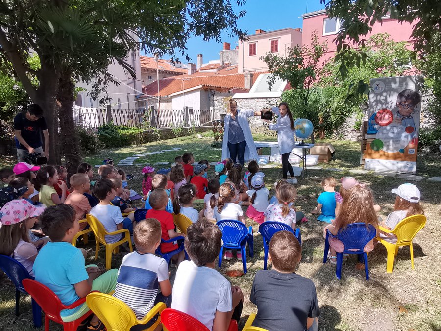 STEM lipanj u Znanstvenom vrtu u Puli zaokružuje na najbolji način rezultate projekta STEM udruga za popularni STEM