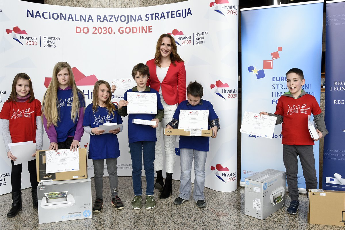 Finalisti natječaja „Hrvatska kakvu želimo“ pet Osnovnih škola iz Istarske županije
