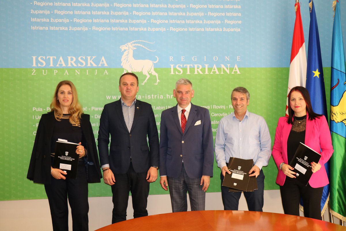 Istarskoj razvojnoj agenciji uručen Ugovor o sufinanciranju projekta IN4BLUE od strane Ministarstva regionalnog razvoja i fondova EU