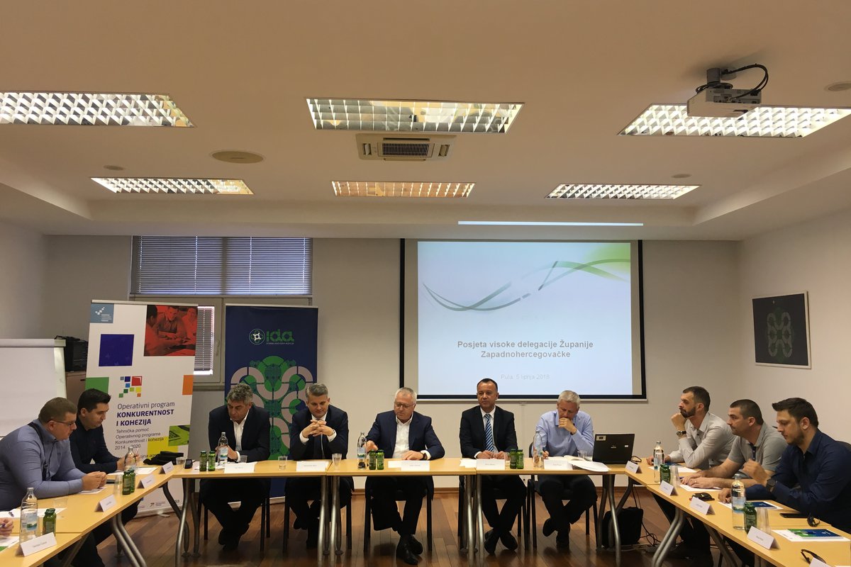  Visoka delegacija Županije Zapadnohercegovačke u posjeti Istarskoj županiji