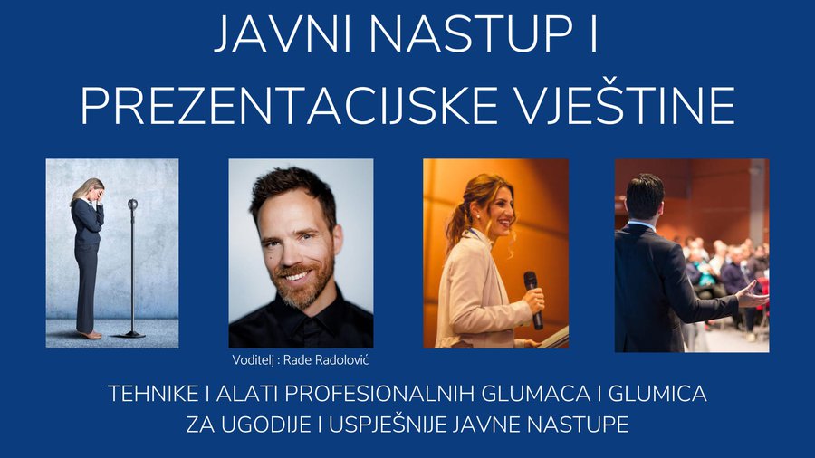 Poziv na radionicu "Javni nastup i prezentacijske vještine"