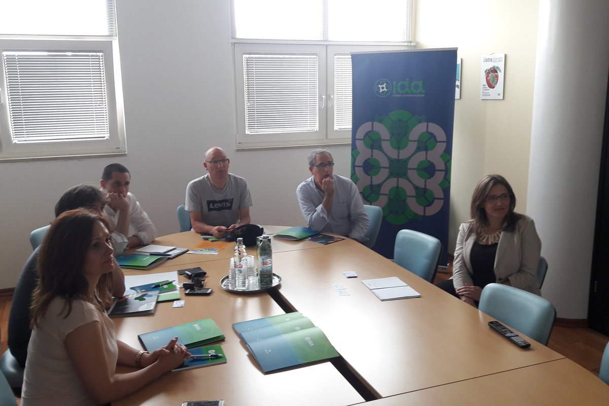 Delegacija iz Baskije u posjeti IDA-i