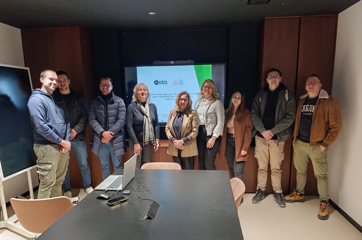 Studenti FET-a u posjeti IDA-i i Coworkingu Pula