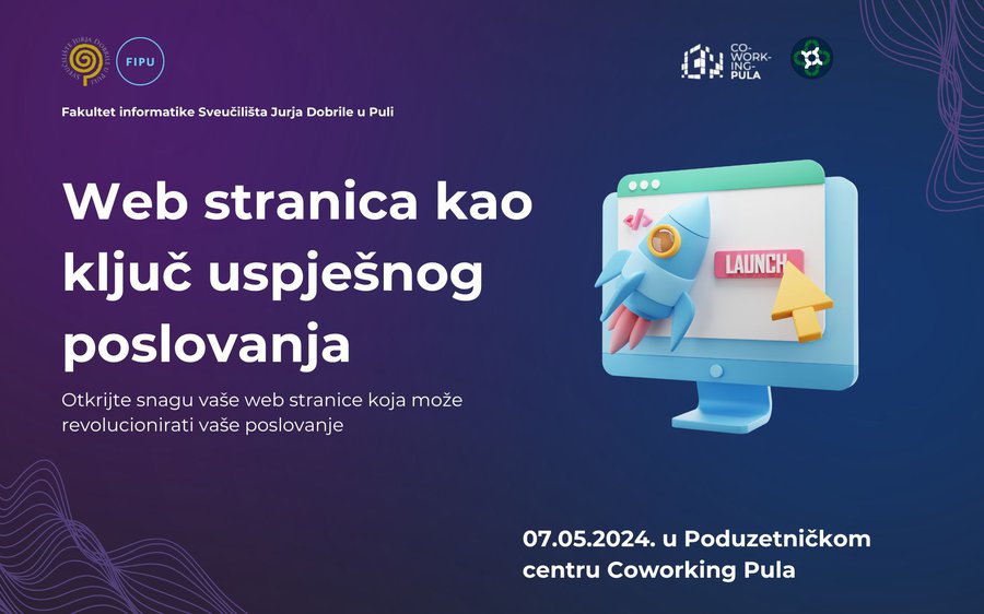 Poziv na radionicu "Web stranica kao ključ uspješnog poslovanja"