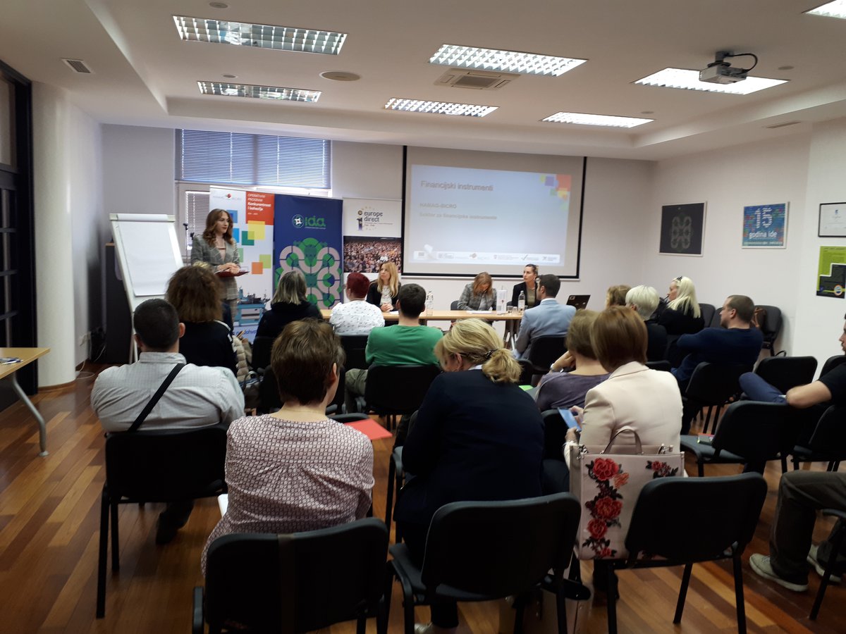 U IDA-i održana edukacija "ESIF jamstva i ESIF program za rast i razvoj"