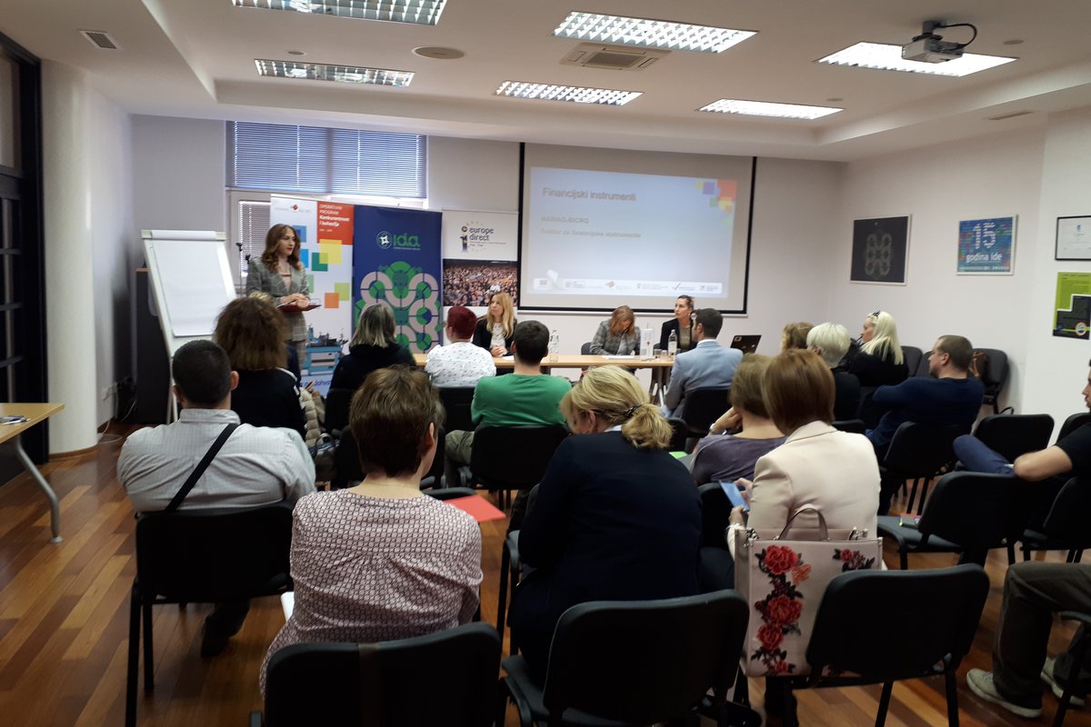 U IDA-i održana edukacija "ESIF jamstva i ESIF program za rast i razvoj"