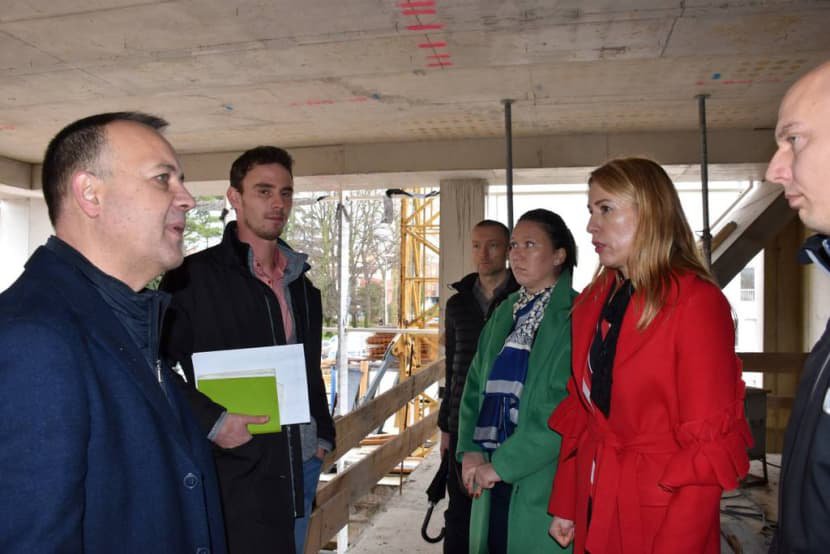 Predstavnici Ureda za provedbu ITU mehanizma Grada Pule obišli radove u Mornaričkoj bolnici i Coworkingu Pula