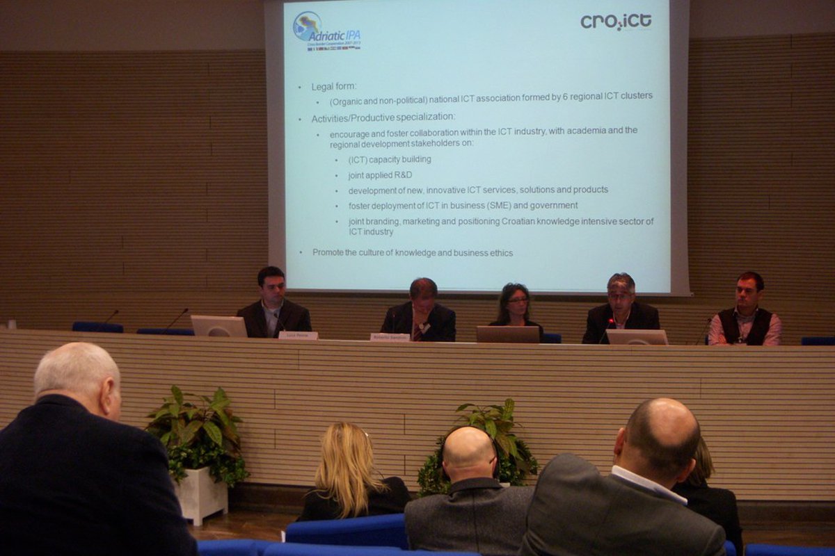 Projekt CLUSTER CLUB na konferenciji "Adriatic Clusters Conference"