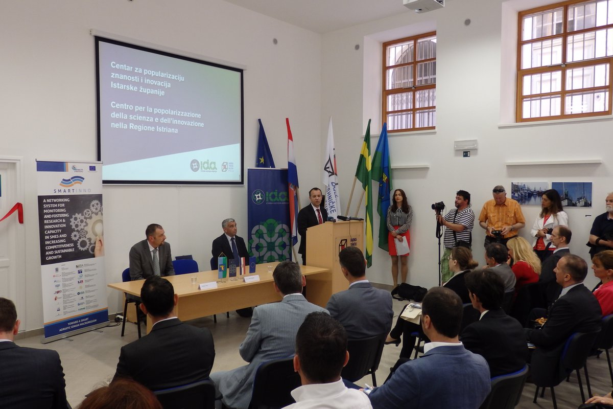 Otvoren Centar za popularizaciju znanosti i inovacija Istarske županije