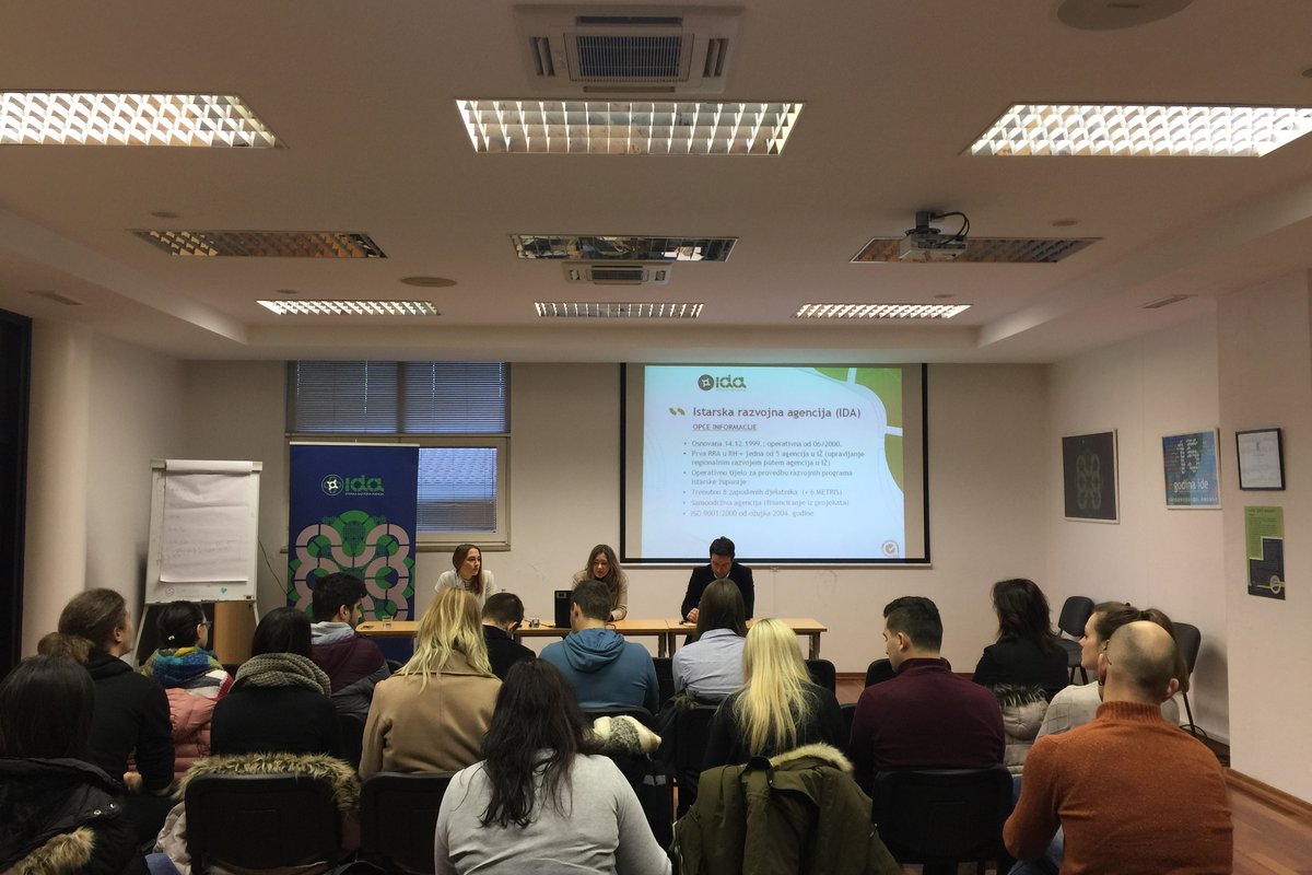 Studenti Fakulteta ekonomije i turizma „Dr. Mijo Mirković“ u posjeti IDA-i