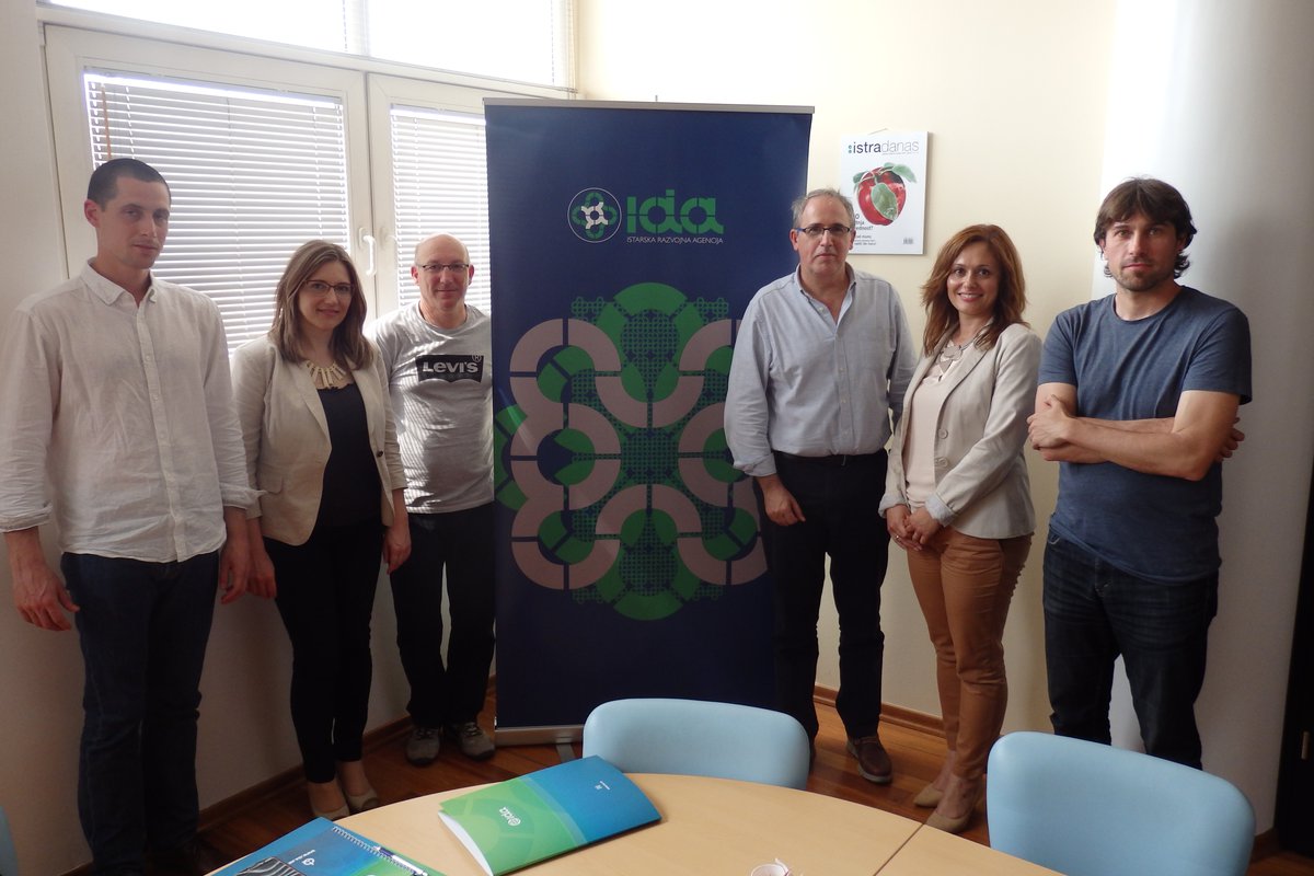 Delegacija iz Baskije u posjeti IDA-i