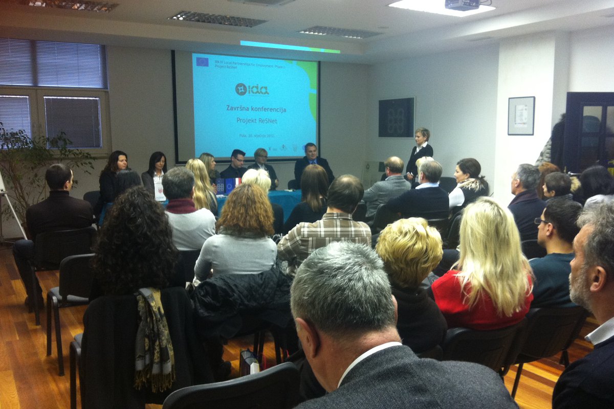 Završna konferencija projekta ReSNet - "Regional Stakeholders' Network"