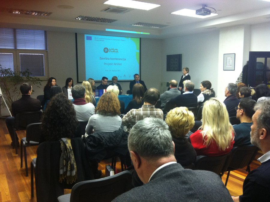 Završna konferencija projekta ReSNet - "Regional Stakeholders' Network"