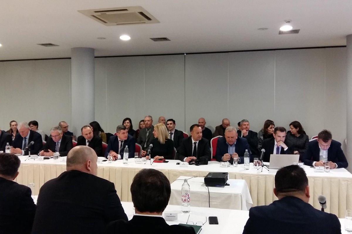 IDA na redovnom mjesečnom sastanku ministrice Žalac sa županima i regionalnim koordinatorima