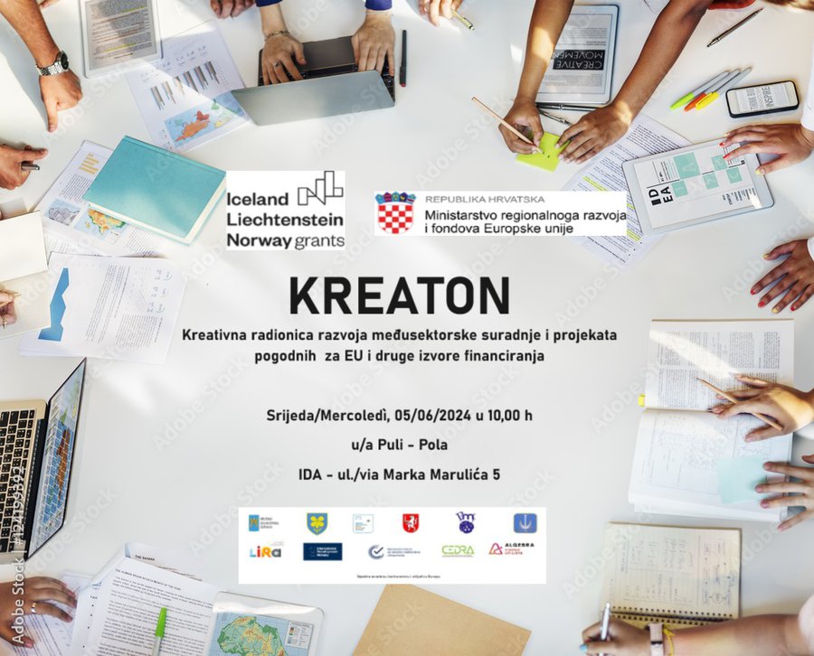 Kreativna radionica razvoja međusektorske suradnje i projekata pogodnih za EU i druge izvore financiranja