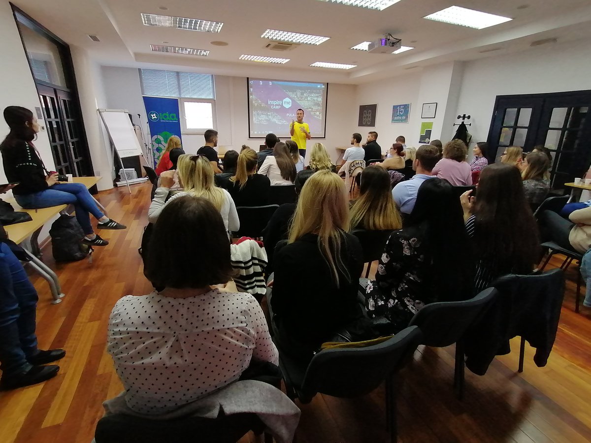 U prostorijama IDA-e održana predavanja u sklopu Inspire Me campa