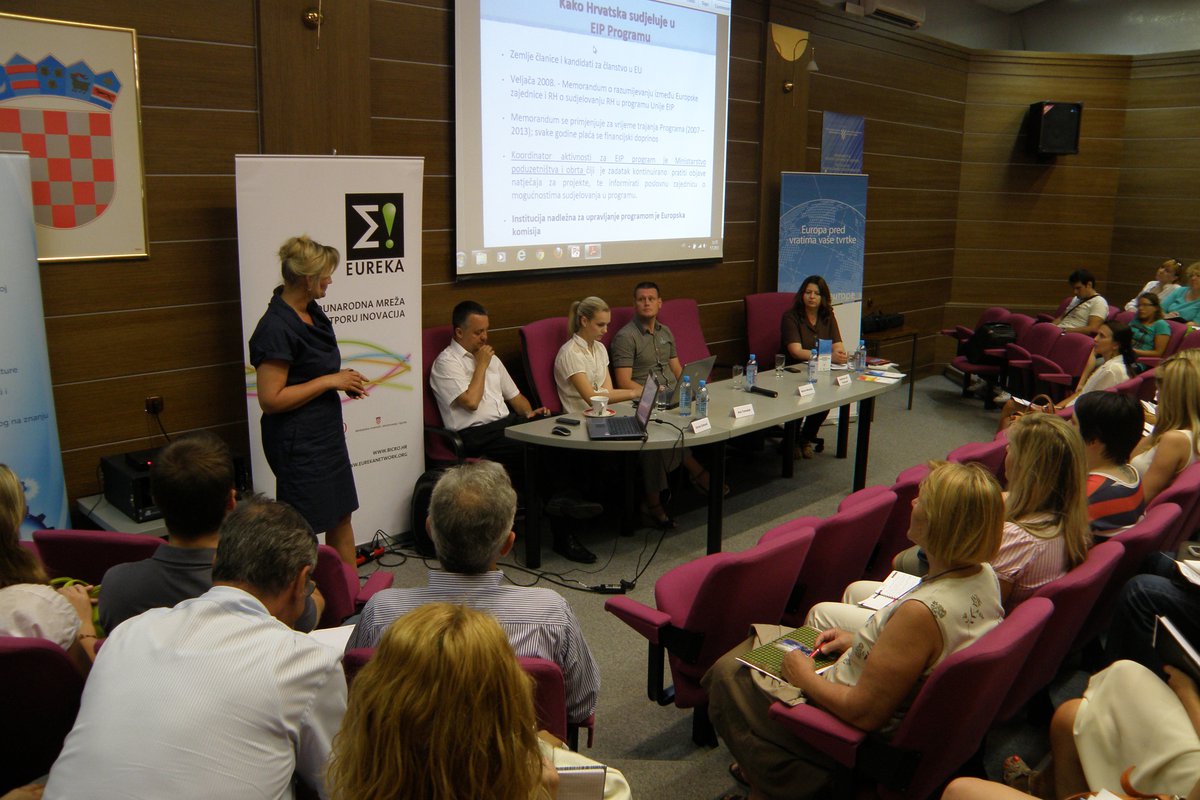 U HGK ŽK Pula održan Info dan "EU programi: CIP-EIP, Eureka/Eurostars, Horizon2020."“