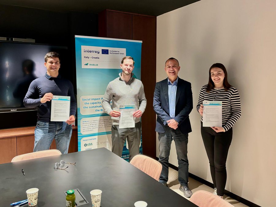 Istarska razvojna agencija odabrala troje mladih sudionika programa pripravništva u sklopu projekta IN4BLUE