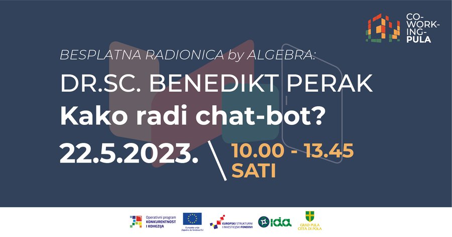 Poziv na besplatnu radionicu "Kako radi chat-bot?“
