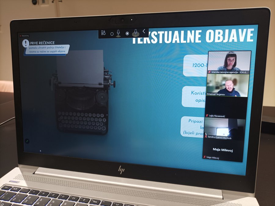 Održana online radionica "Osobni brend na LinkedInu i kreiranje sadržaja" za 40 poduzetnika