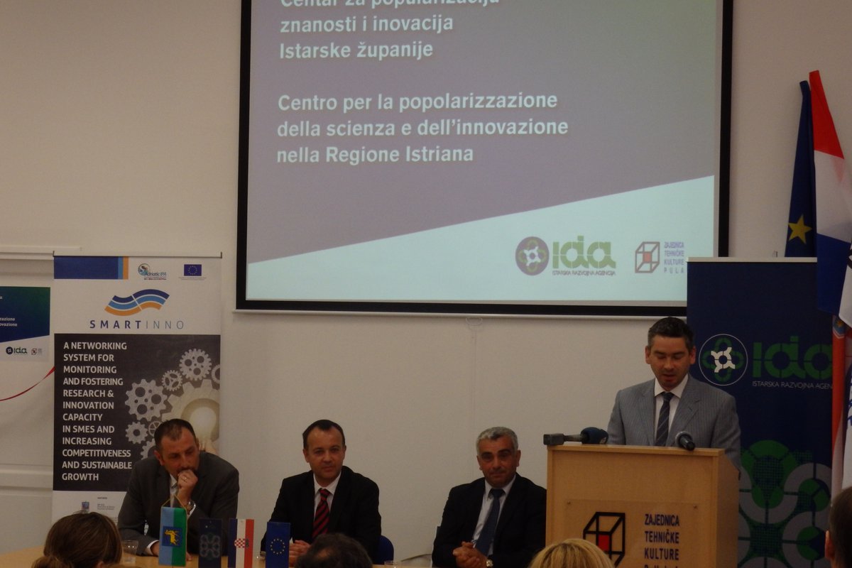 Otvoren Centar za popularizaciju znanosti i inovacija Istarske županije