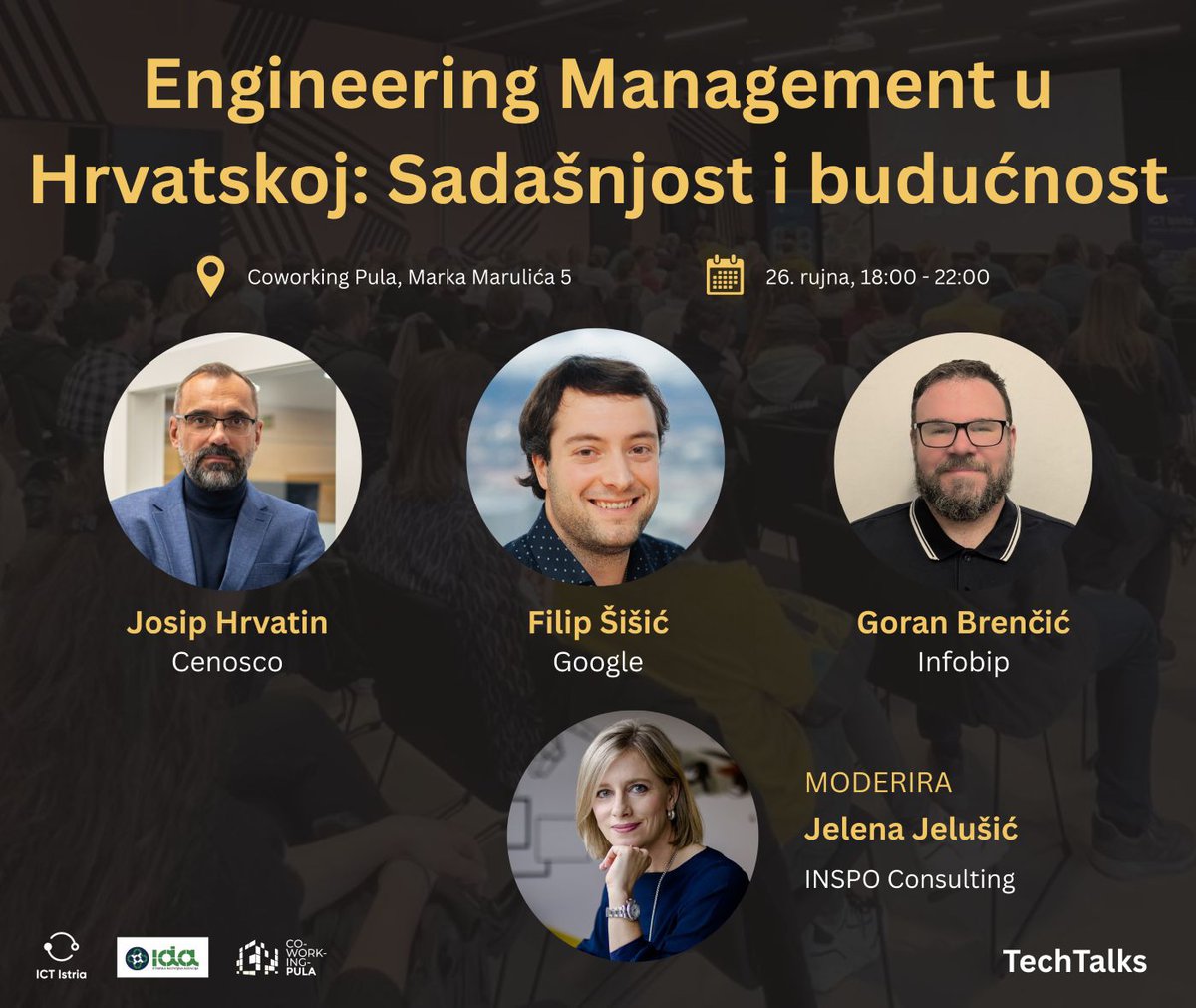 ICT ISTRIA TechTalks: Engineering management u Hrvatskoj: Sadašnjost i budućnost