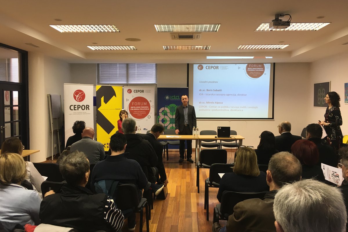 U IDA-i održan Forum na temu obiteljskih poduzeća i prijenosa poslovanja