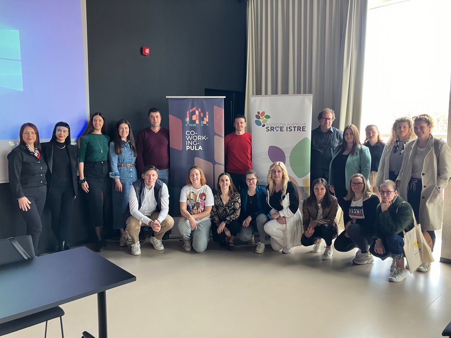 Razvojna agencija Srce Istre i poduzetnici u studijskom posjetu Coworking centru