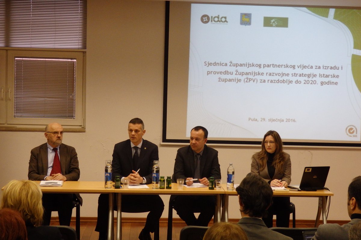 Županijsko partnersko vijeće raspravljalo o nacrtu Županijske razvojne strategije Istarske županije do 2020. godine 