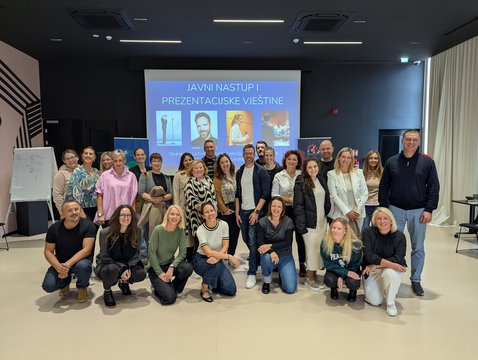 Održana radionica na temu "Javni nastup i prezentacijske vještine"