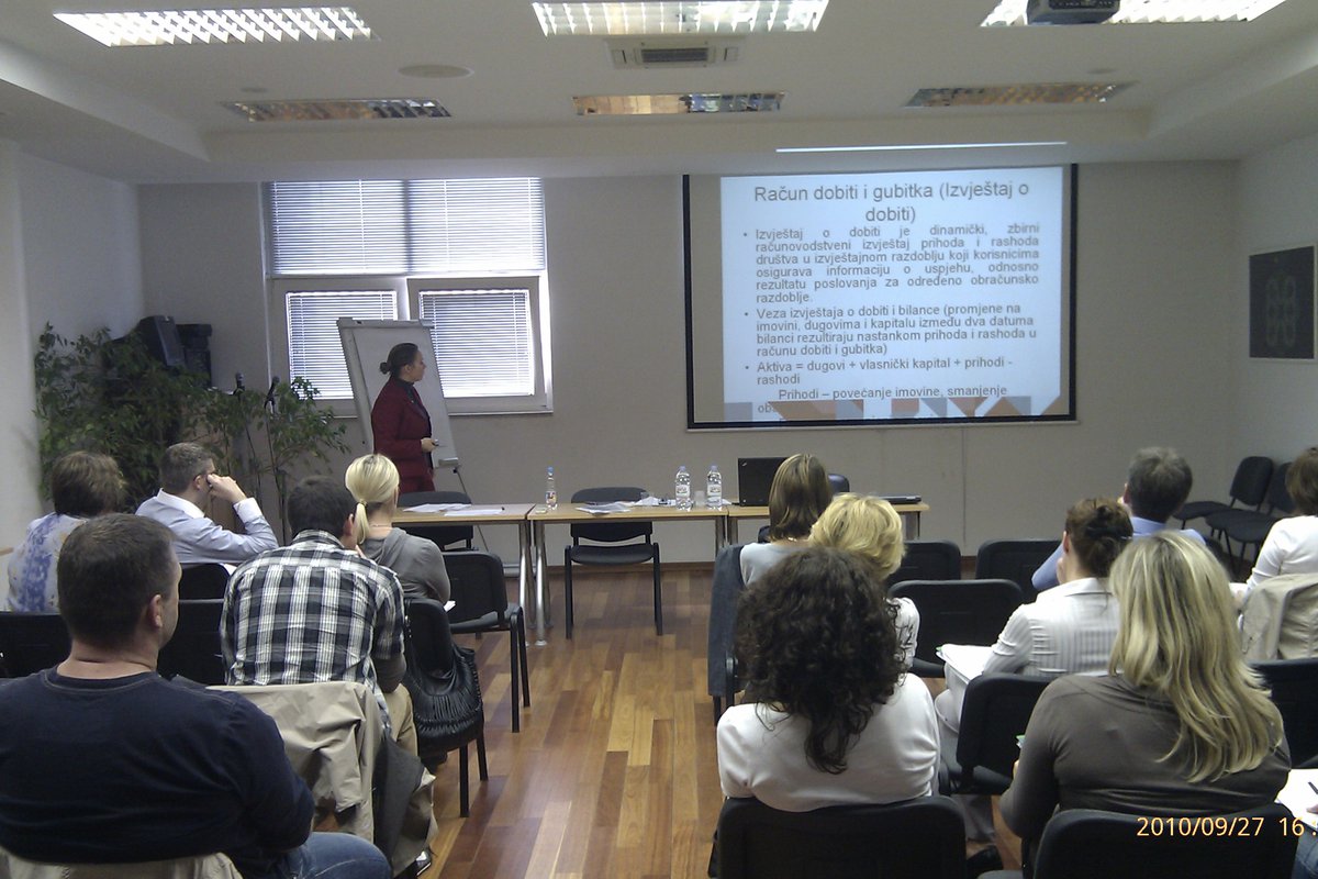 Seminar "Financijski izvještaji - moji savjetnici pri odlučivanju"