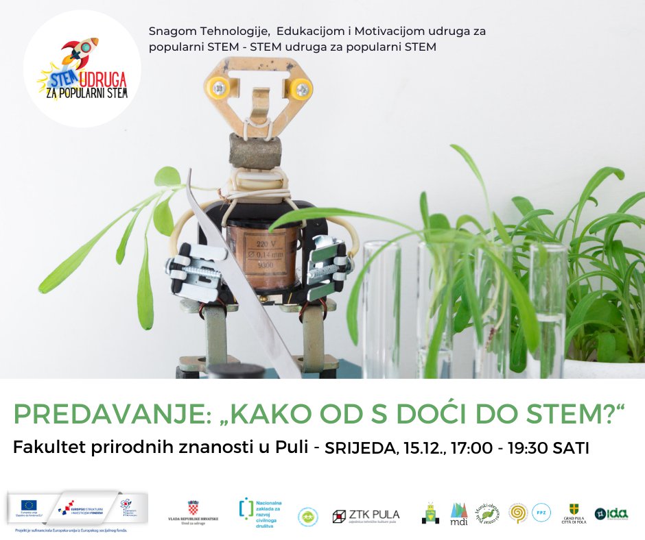 Otvorene prijave kako od S doći do STEM
