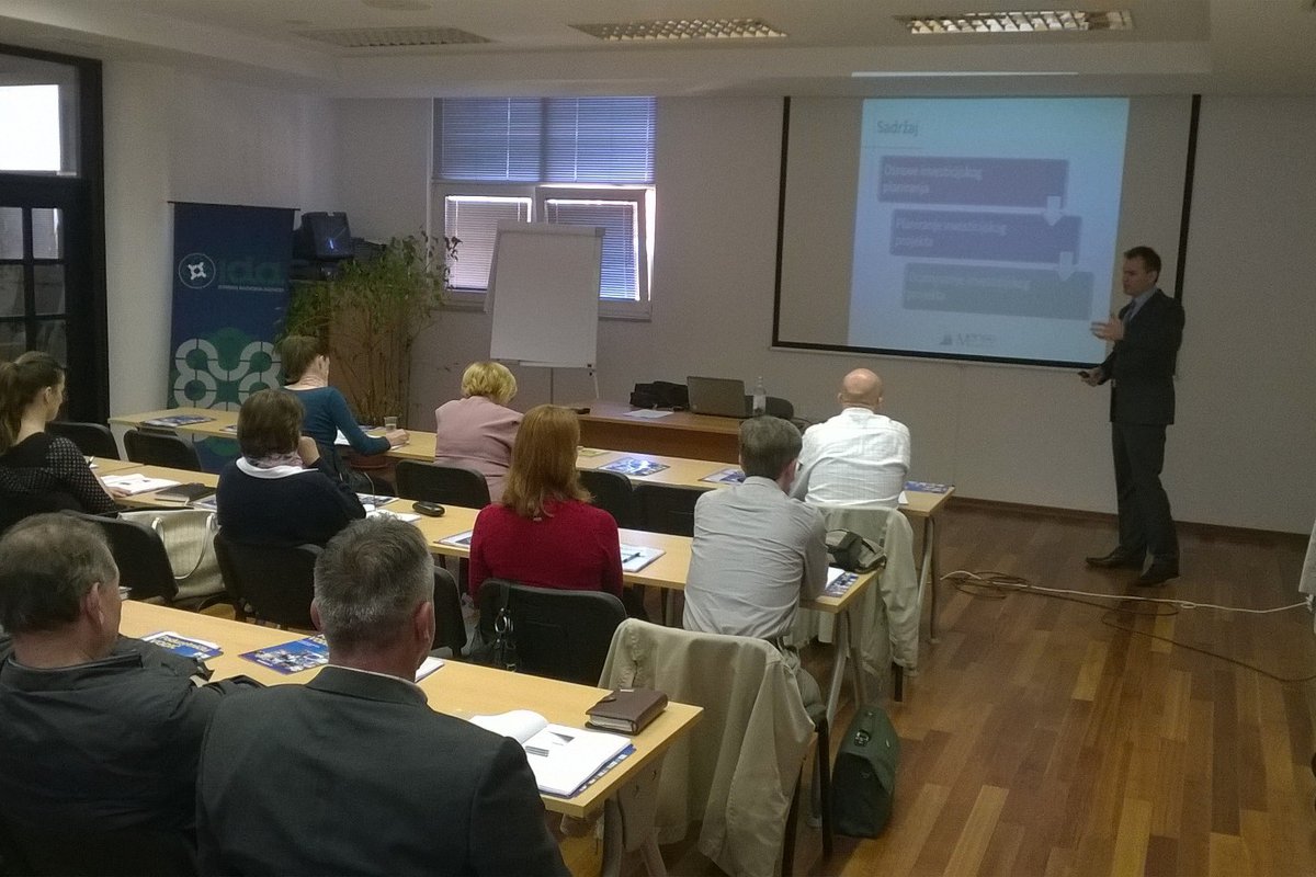 Održan seminar "Izrada investicijske studije/studije izvedivosti"