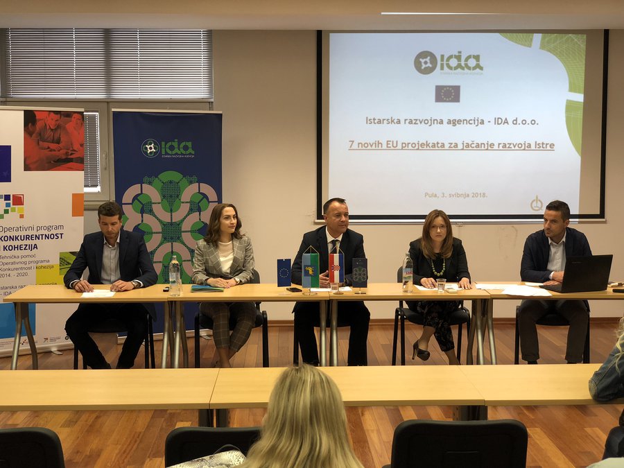 Sedam novih EU projekata IDA-e za jačanje razvoja Istre