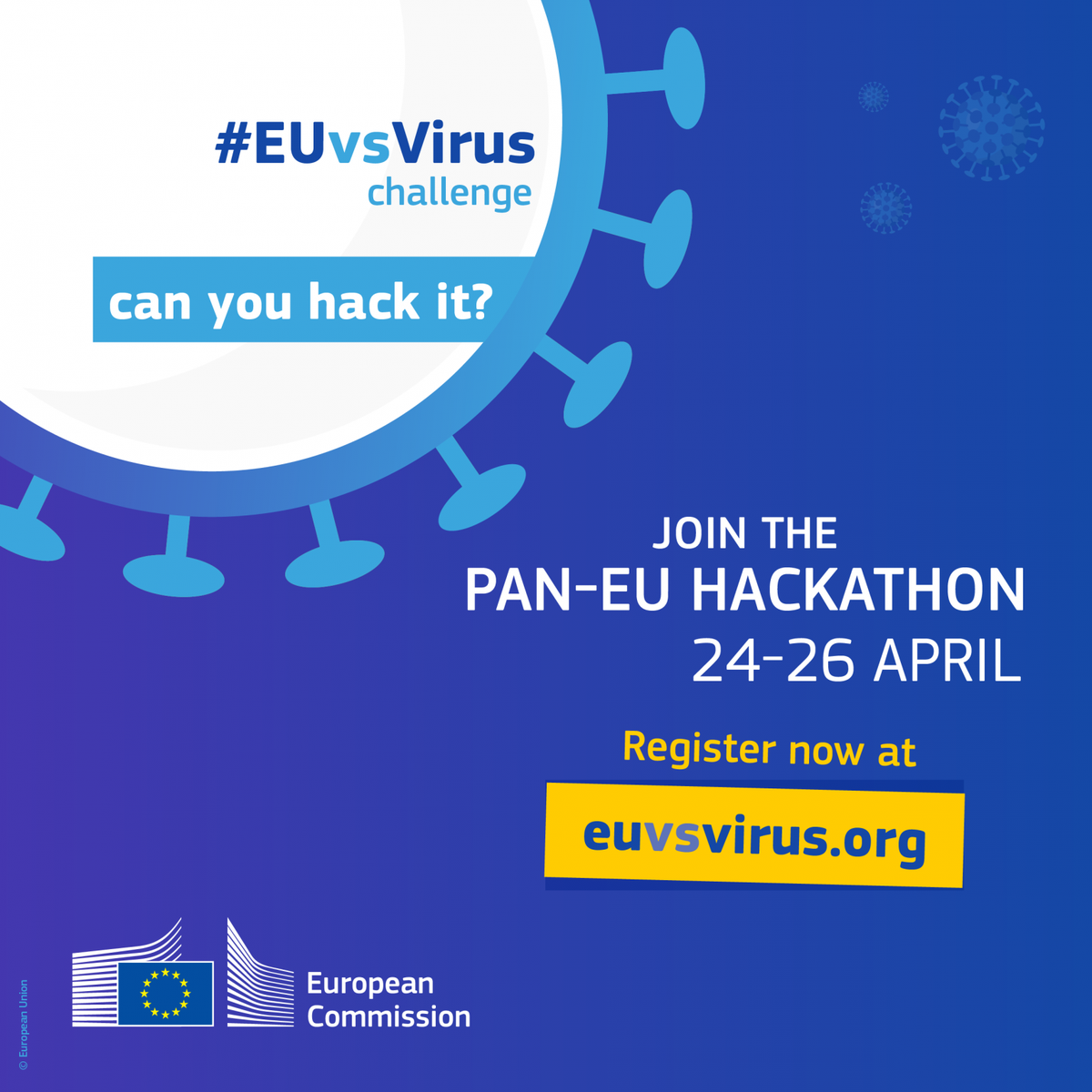 Prijavite se na hackathon #EUvsVirus