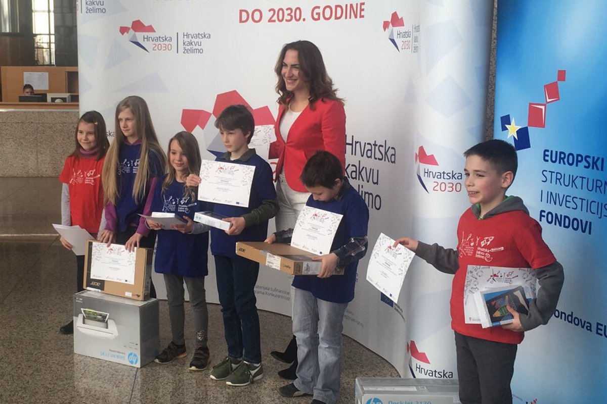 Finalisti natječaja „Hrvatska kakvu želimo“ pet Osnovnih škola iz Istarske županije